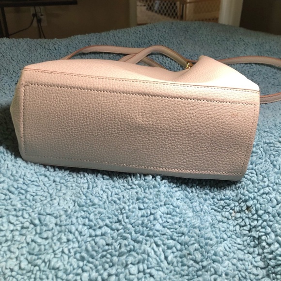 Anne Klein Alissa Midi Satchel Women's Handbag Natural Color AKH3517 - Picture 4 of 8